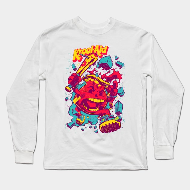 KROOL-AID Long Sleeve T-Shirt by beastpop